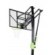 EXIT Galaxy tabellone da basket per installazione a terra - verde/nero