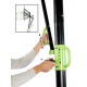 EXIT Galaxy tabellone da basket per installazione a terra - verde/nero