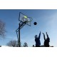 EXIT Galaxy Basketballkorb zur Bodenmontage mit Dunkring - grün/schwarz