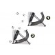 EXIT Kickback multisport rimbalzista XL 164x164cm
